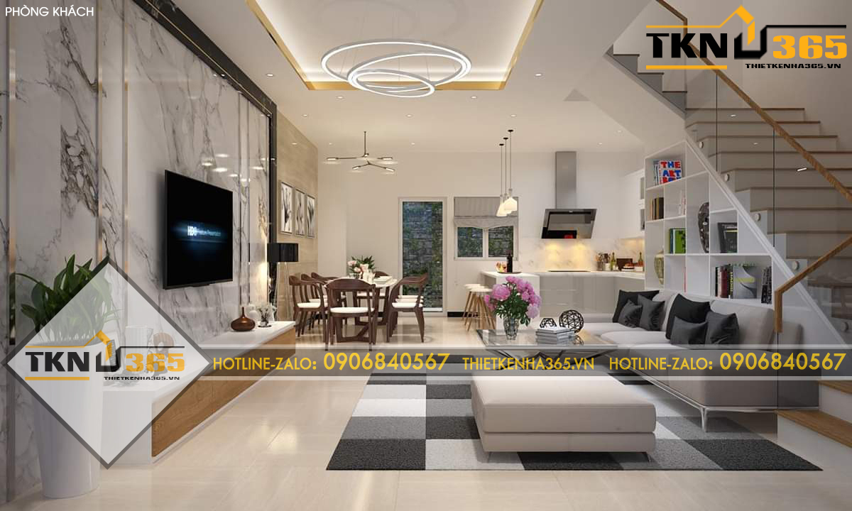 Thiết kế nội thất phòng chung cư cho chị Dương ở TPHCM