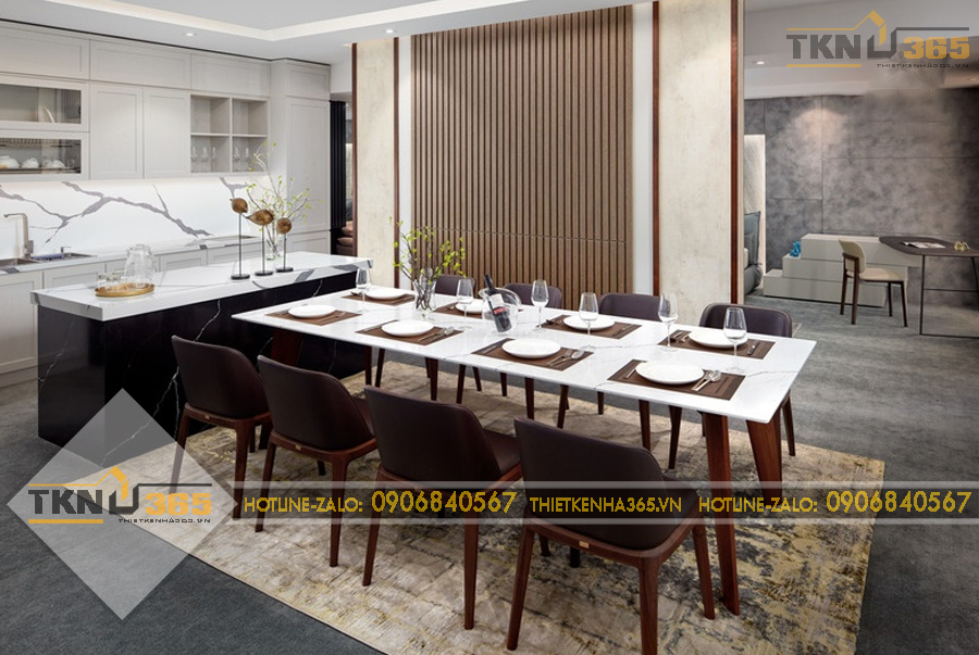 Cần lựa chọn bàn ăn có màu sắc, chất liệu phù hợp với tổng thể căn phòng