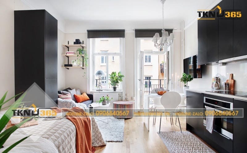 thiết kế nhà diện tích nhỏ 20m2