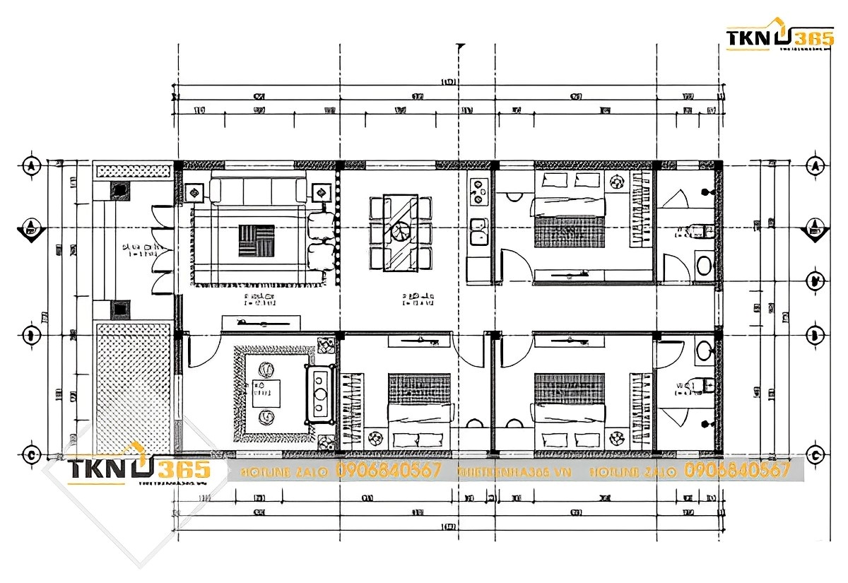 Hãy khám phá thiết kế nhà 1 tầng đẹp mắt và tiện nghi, đảm bảo sẽ làm bạn cảm thấy thích thú và ấn tượng!