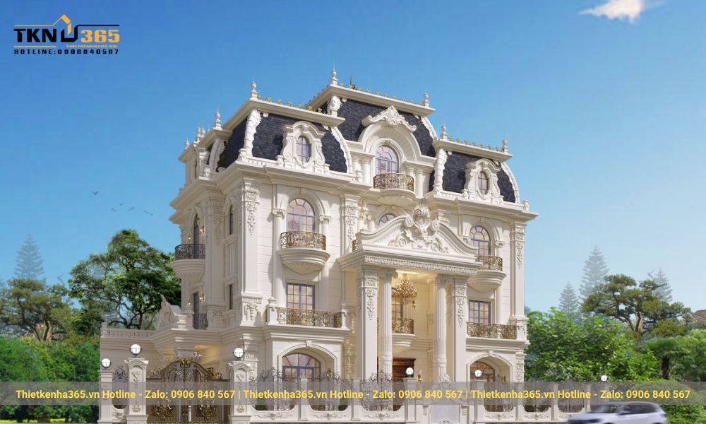 lưu ý khi thiết biệt thự cổ điển