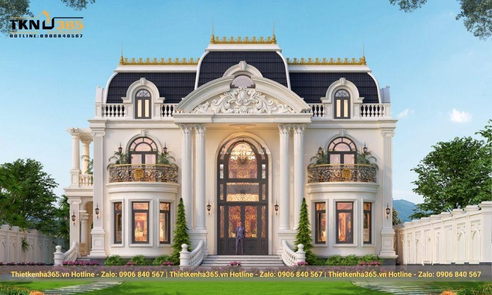 Biệt thự lâu đài kiểu pháp