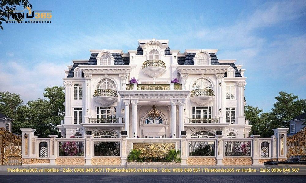 đặc trưng của biệt thự cổ điển