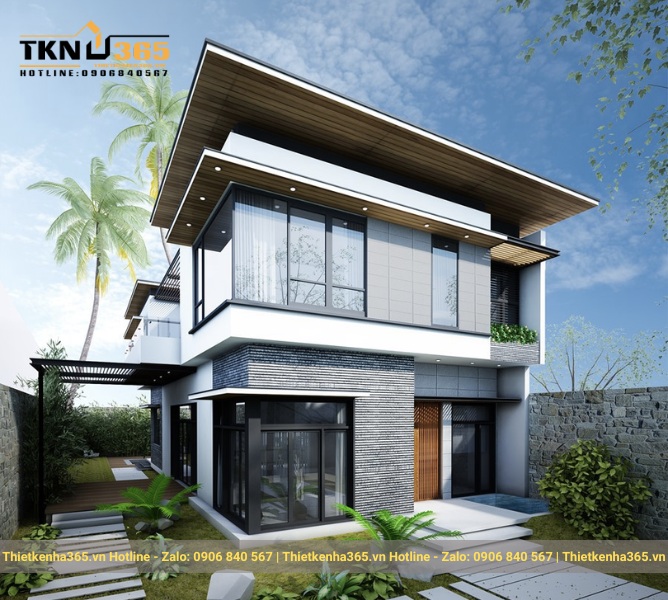 thiết kế biệt thự nhà vườn