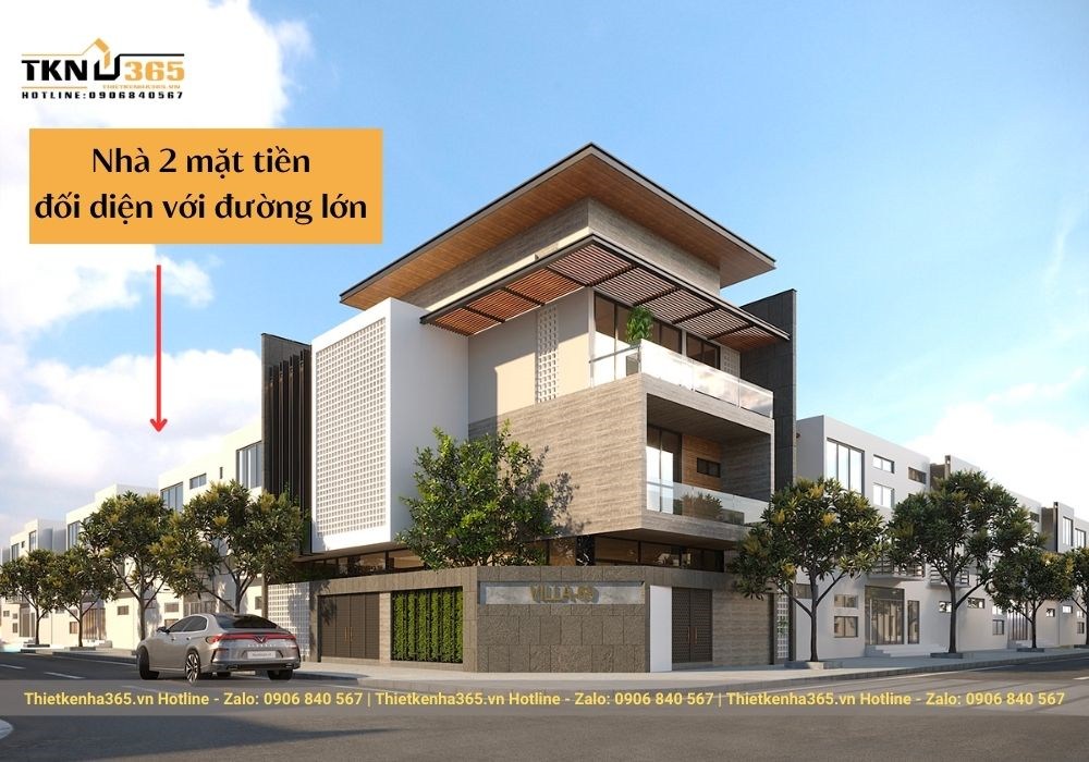 Nhà 2 mặt tiền trước và sau mang đến nhiều giá trị về kinh tế và thẩm mỹ, nhưng cũng tiềm ẩn rủi ro phong thủy nếu không thiết kế đúng cách.