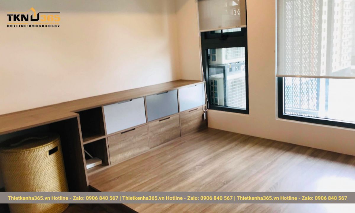 nội thất nhà cấp 4 có gác lửng