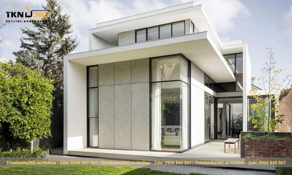 Mẫu thiết kế nhà ống 1 tầng đẹp