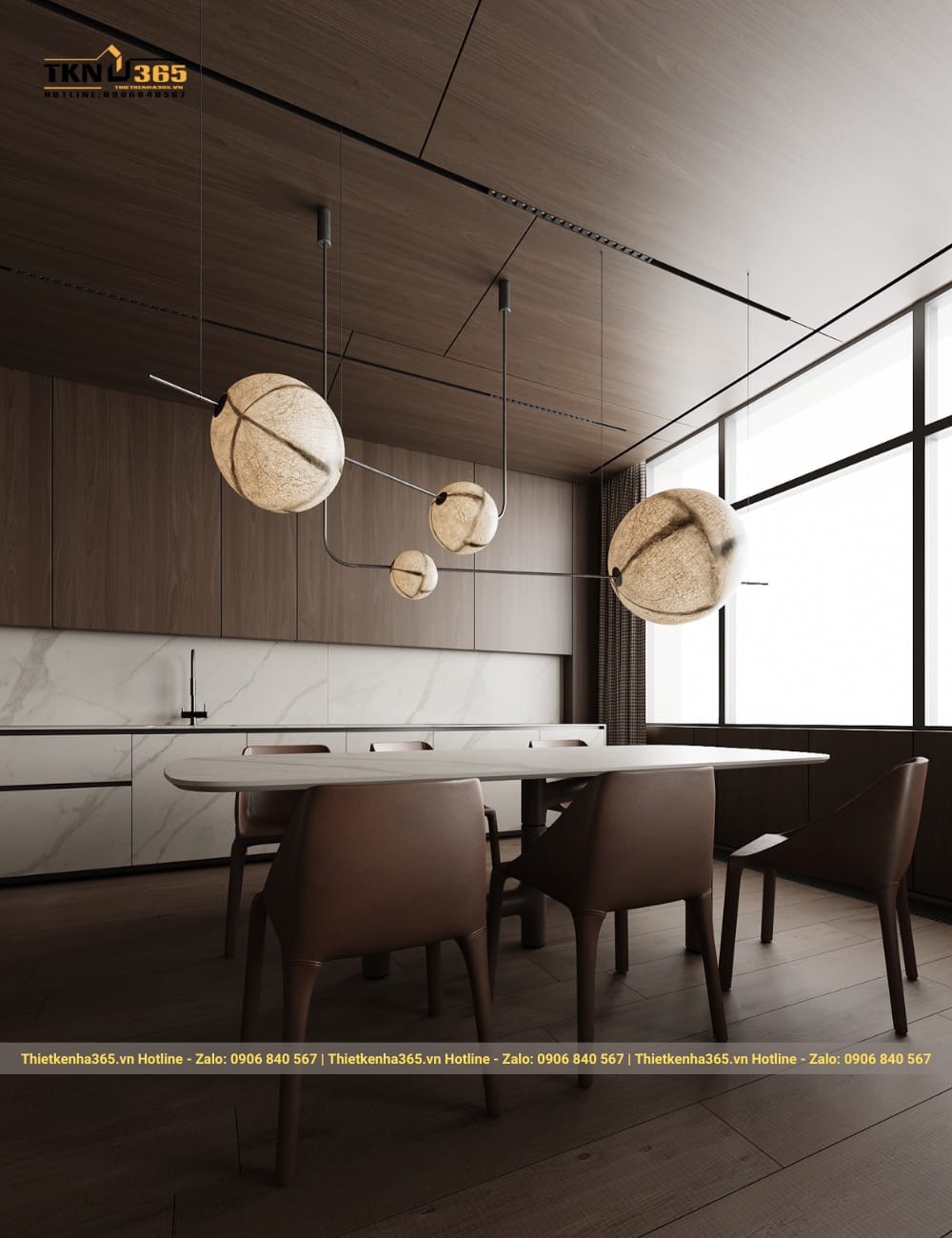 Dự án thiết kế nội thất nổi bật của Công Ty Thiết Kế Nhà 365