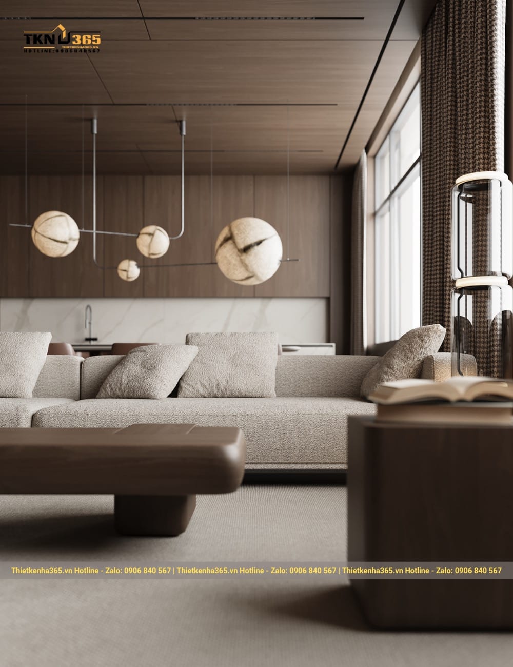 Dự án thiết kế nội thất nổi bật của Công Ty Thiết Kế Nhà 365