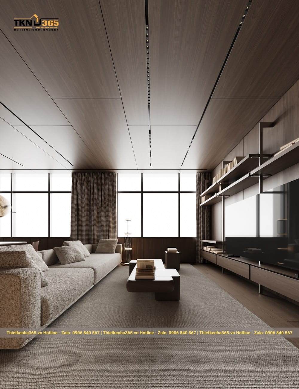 Dự án thiết kế nội thất nổi bật của Công Ty Thiết Kế Nhà 365