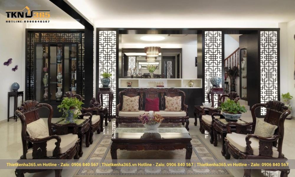 Thiết kế nội thất phong cách Á Đông