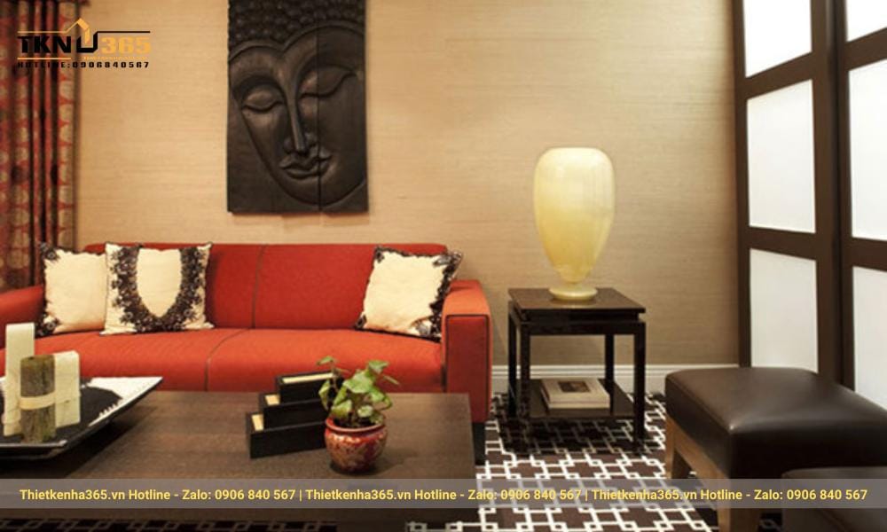 Sắp xếp khoa học và hợp lý theo phong cách Á Đông