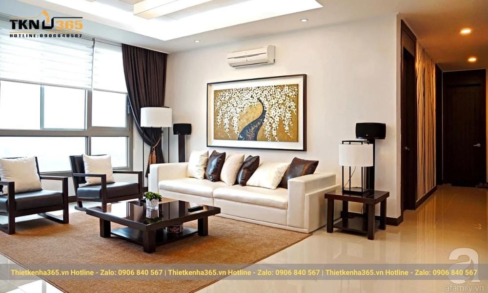 Bàn trà thấp - sự lựa chọn phổ biến trong phong cách Á Đông