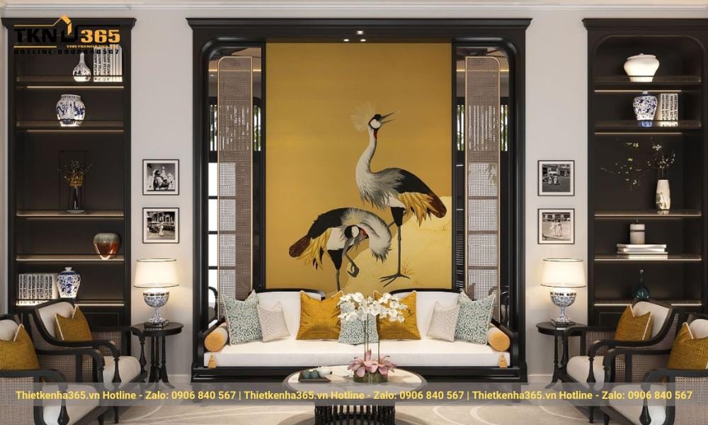 Tranh treo tường đậm chất phong cách Á Đông