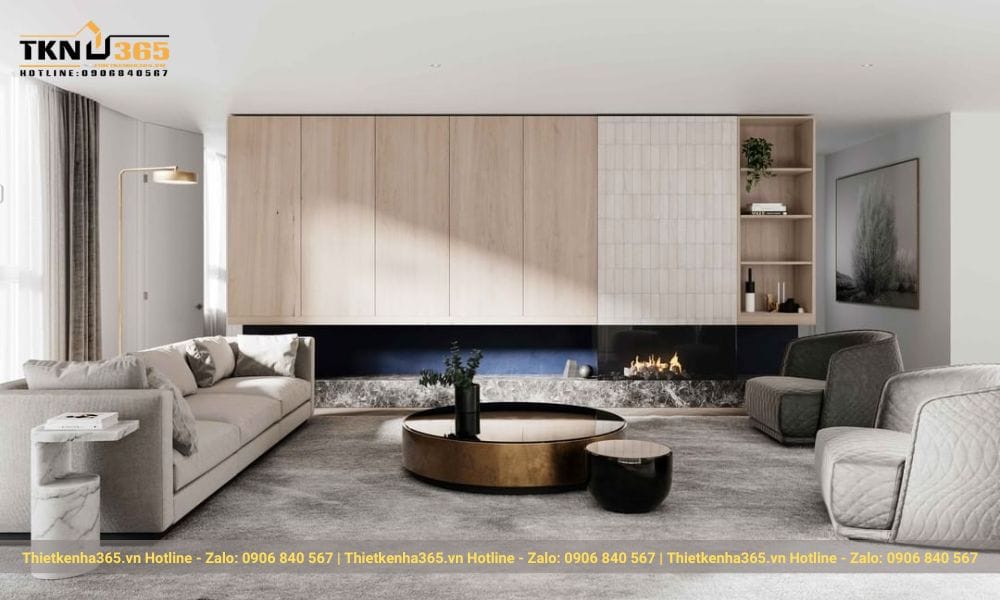 Cách bố trí đồ nội thất hiện đại