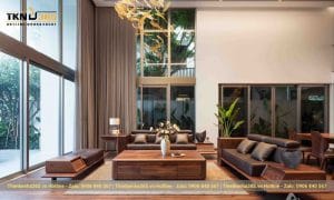 Thiết kế nội thất biệt thự phố hiện đại, tinh tế