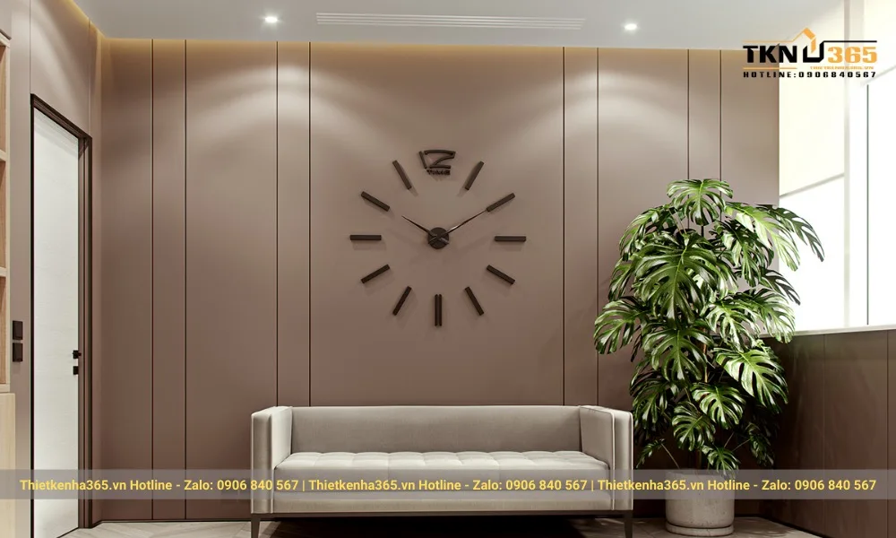 Chất liệu nội thất phù hợp với phong cách, khu vực chức năng