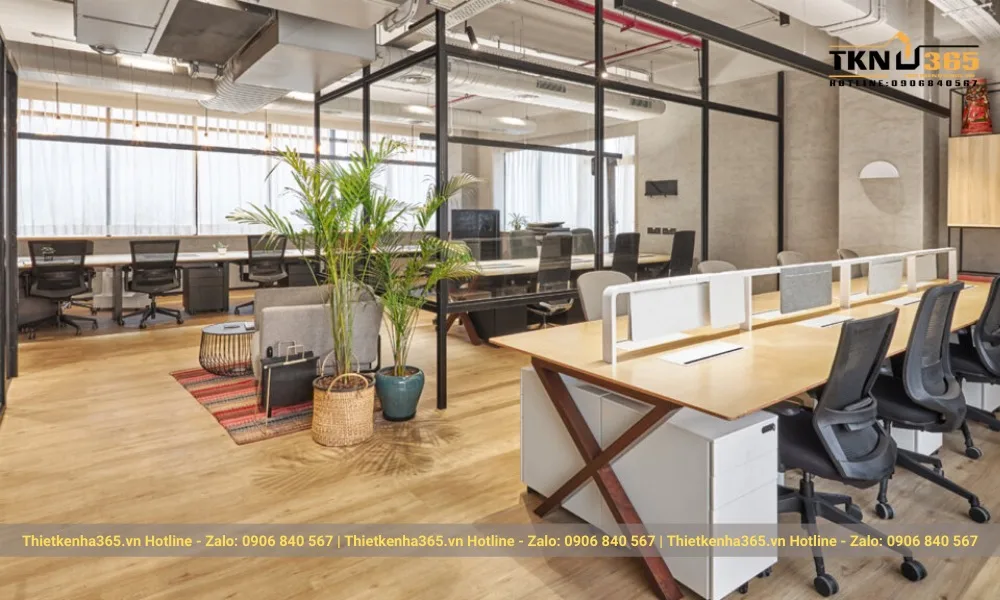Nội thất văn phòng thể hiện văn hóa doanh nghiệp