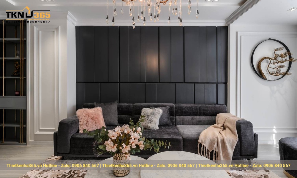 nội thất nhà phố bán cổ điển sang trọng