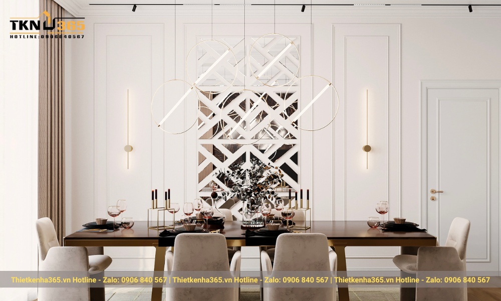 nội thất nhà phố bán cổ điển sang trọng