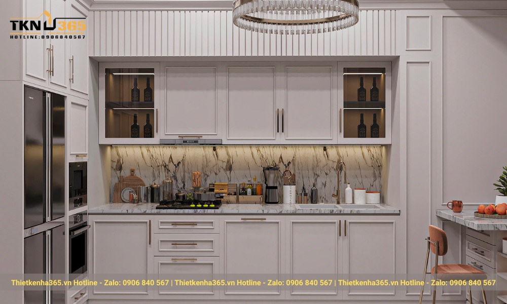 nội thất nhà phố bán cổ điển sang trọng