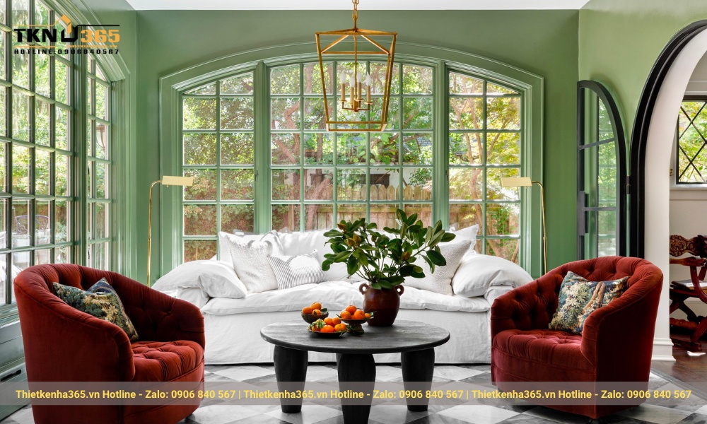 nội thất nhà phố bán cổ điển sang trọng