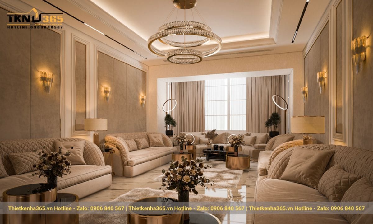 Đặc điểm phong cách nội thất Luxury