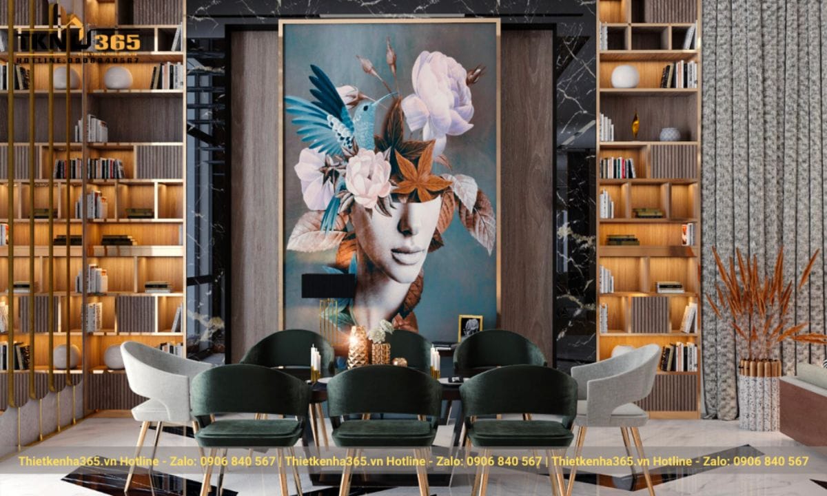 Mẫu 5: Mẫu thiết kế nội thất Duplex phong cách Luxury cao cấp