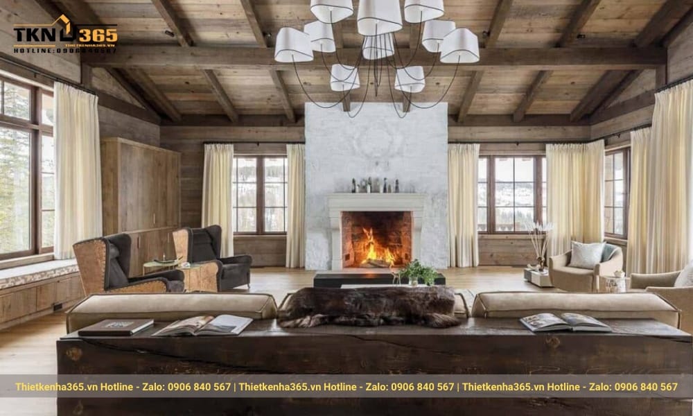 Swiss Style trong phong cách Vintage cũng mang đến những thiết kế độc đáo.
