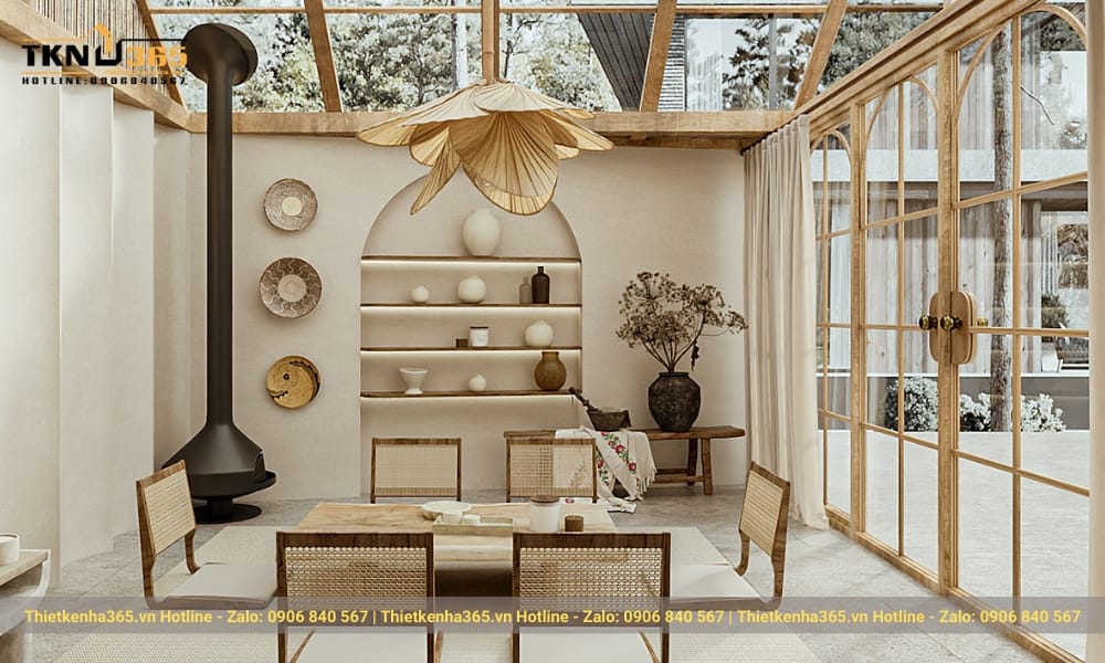 Những gam màu chủ đạo thường thấy trong phong cách nội thất Vintage.