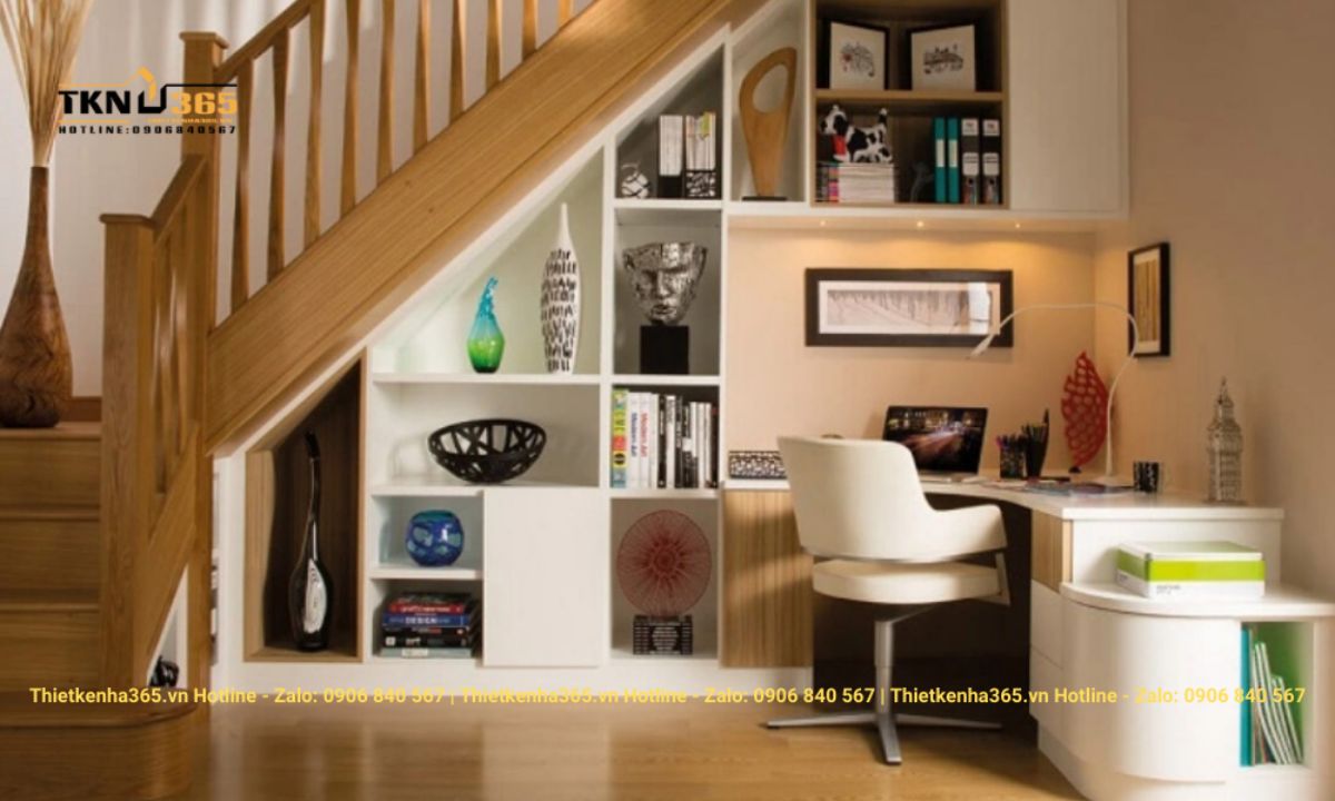 thiet ke noi that gam cau thang 57