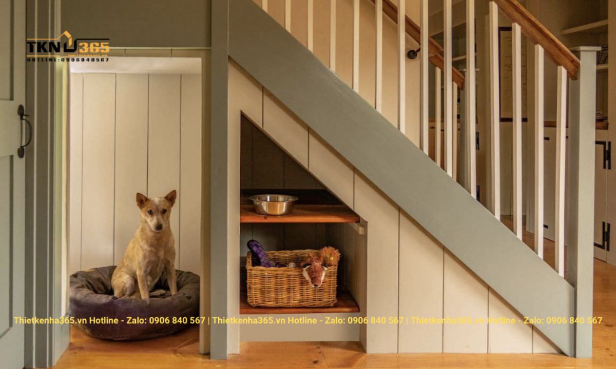 thiet ke noi that gam cau thang 66