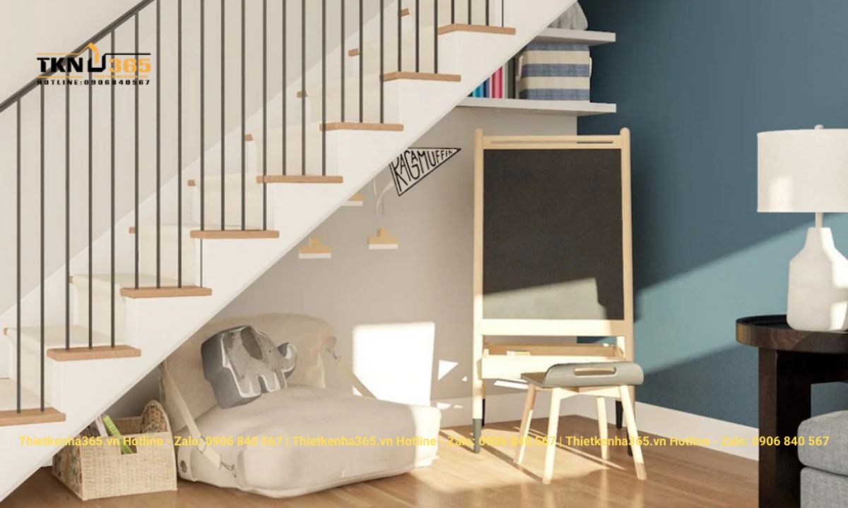 thiet ke noi that gam cau thang 71