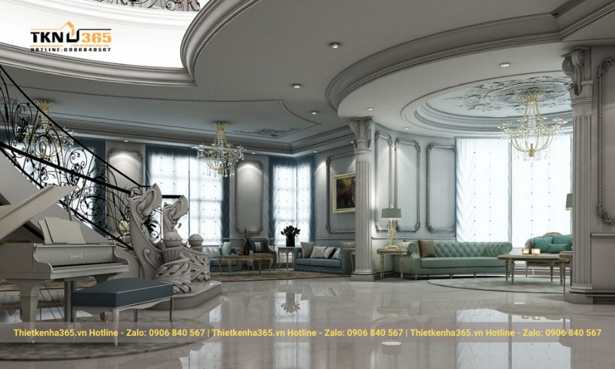 Nội thất thiên hướng trang nhã, sang trọng