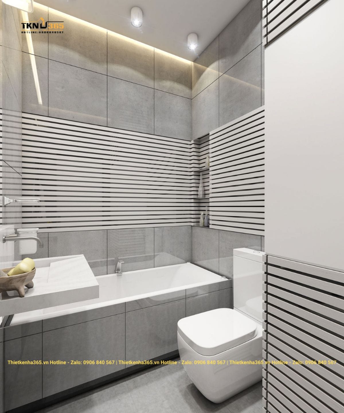 Thiết kế nội thất nhà hẹp 40m2