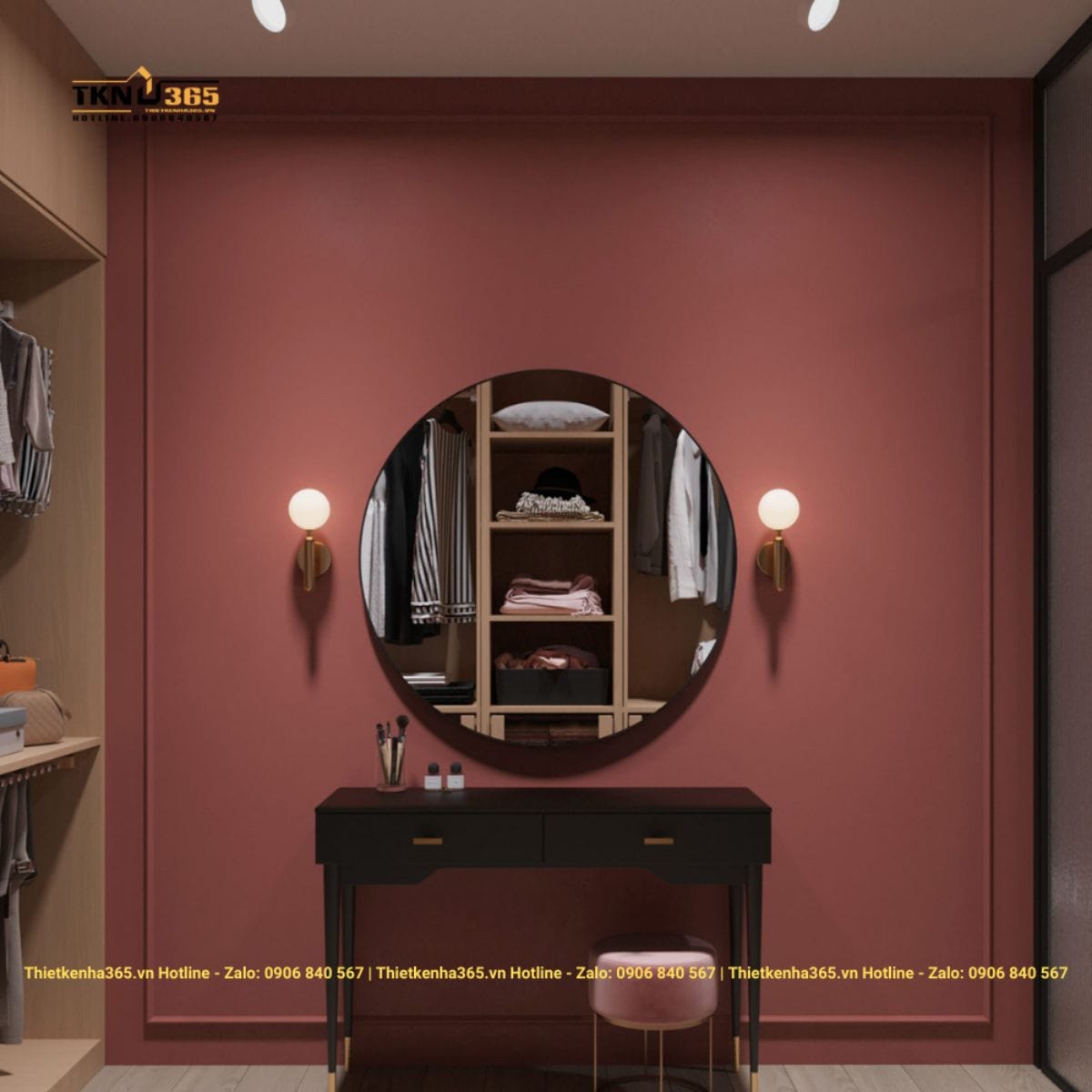 Mẫu thiết kế nội thất nhà diện tích nhỏ 45m2