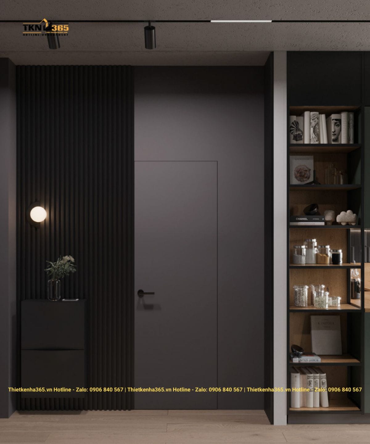 Mẫu thiết kế nội thất nhà diện tích nhỏ 45m2