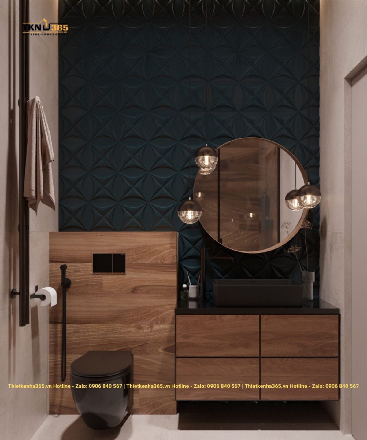 Mẫu thiết kế nội thất nhà diện tích nhỏ 45m2