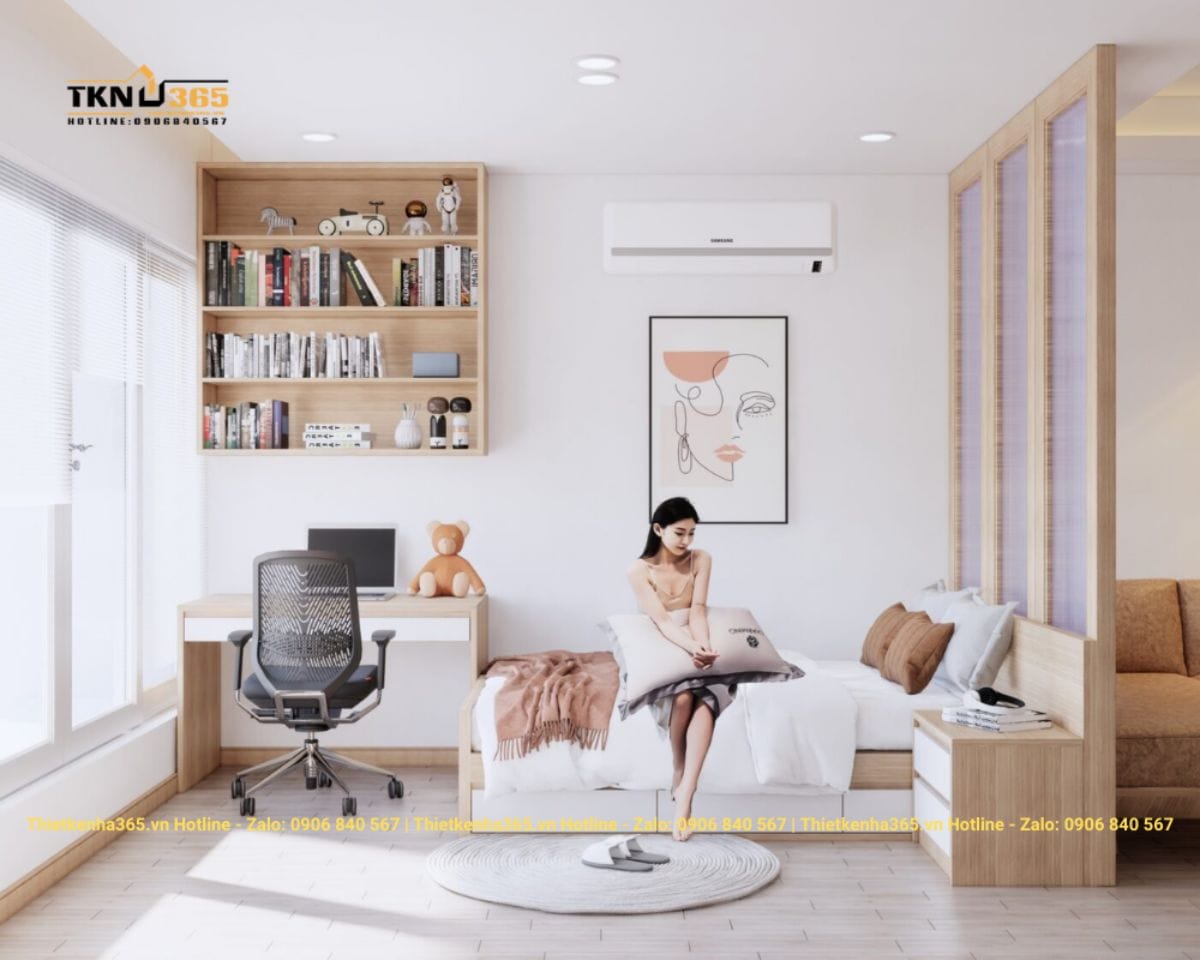 Mẫu nội thất nhà nhỏ diện tích 66m2