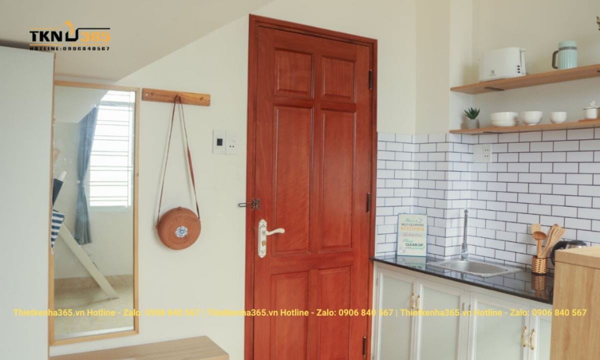 Thiết kế nội thất nhà phố siêu nhỏ 15m2