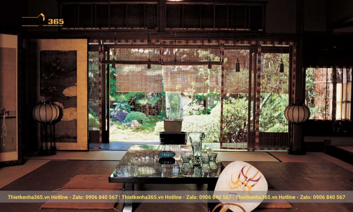 Thiết kế nội thất phong cách Nhật Bản