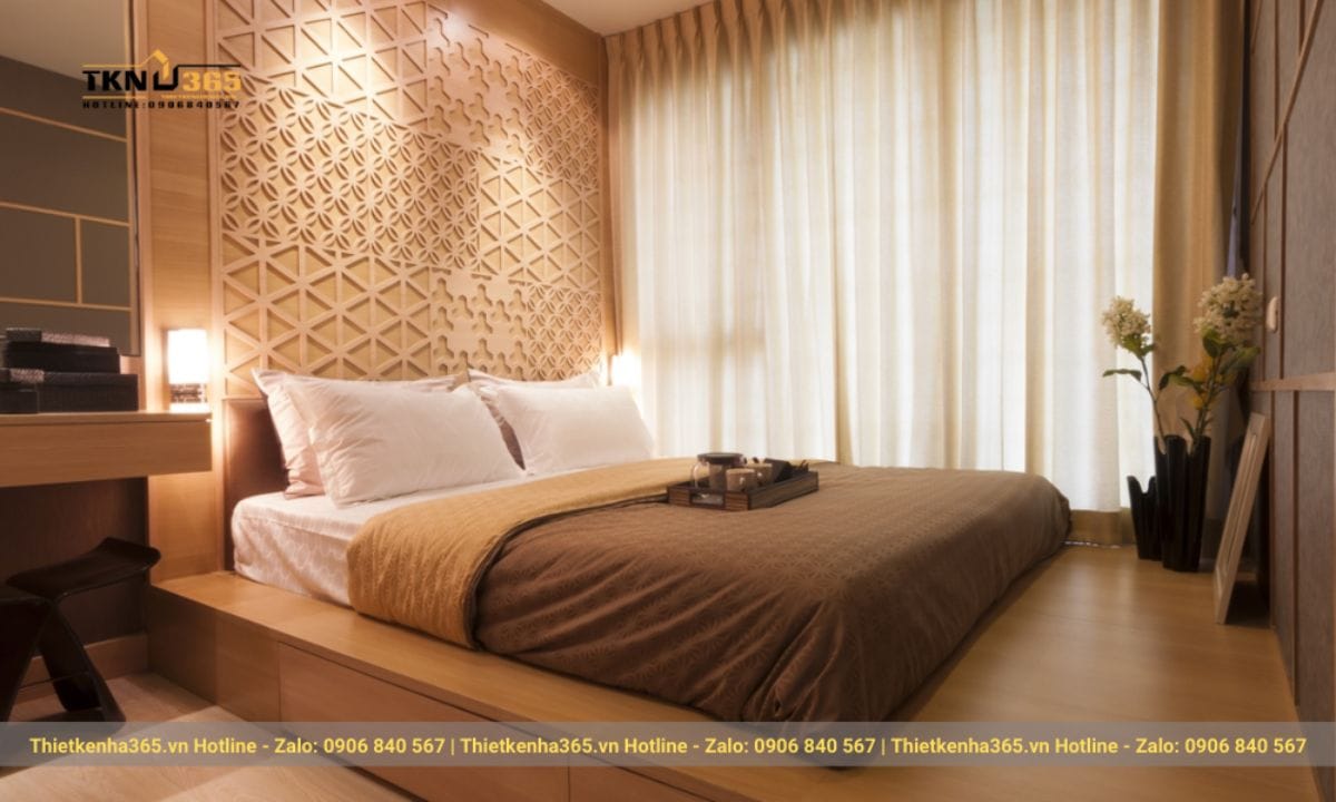 Thiết kế phòng ngủ phong cách Nhật Bản