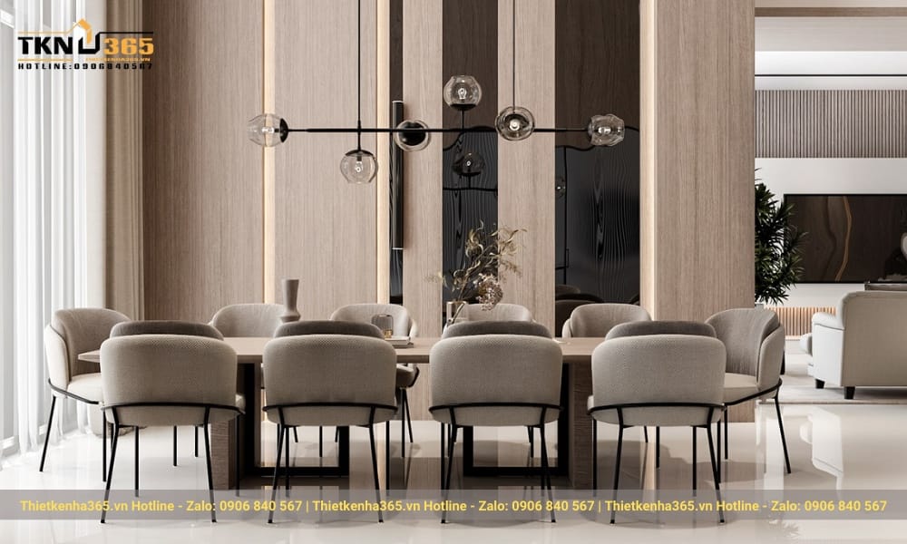 Nội thất phòng ngủ tối giản nhưng hiện đại.