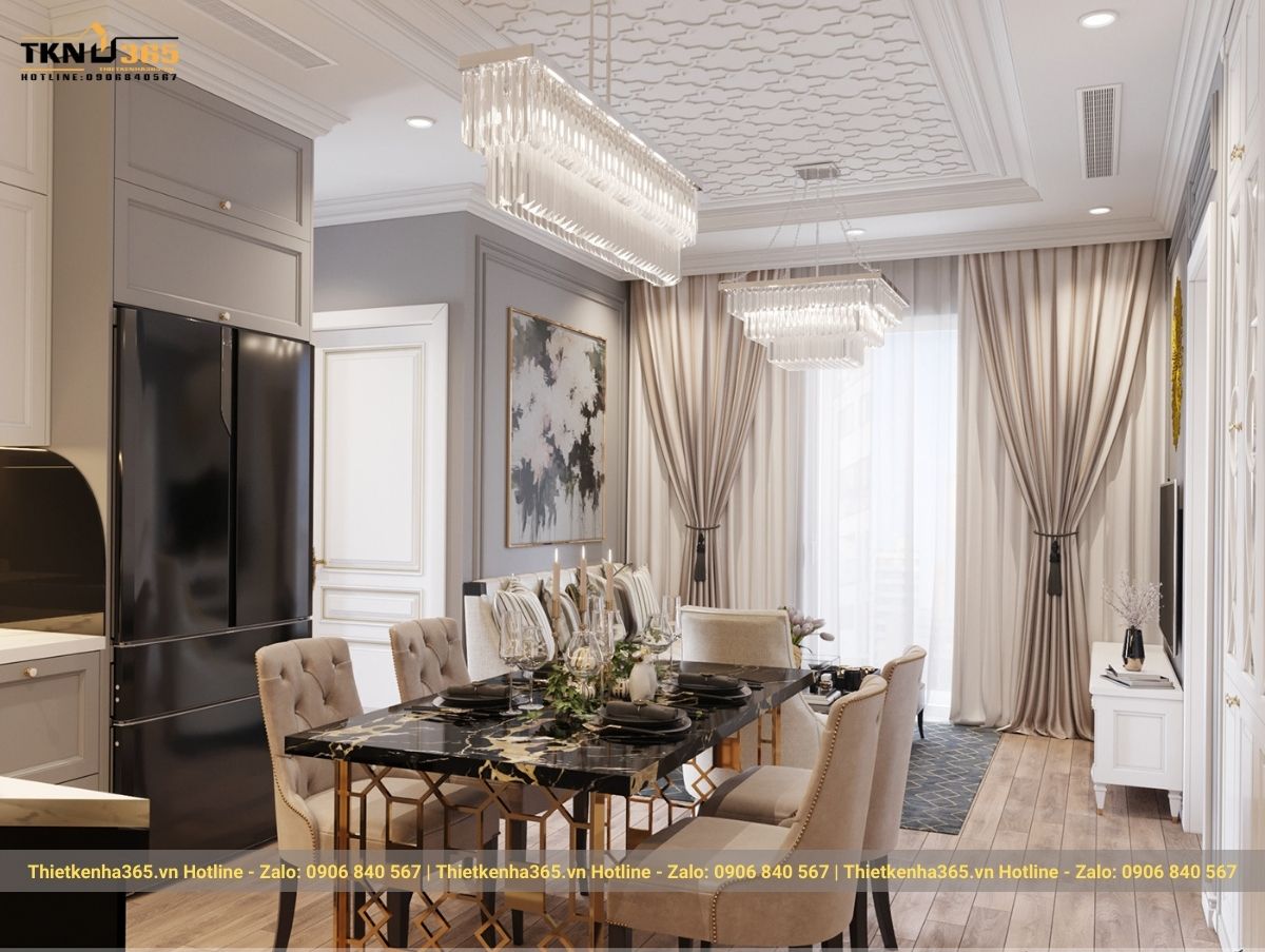 TKNT Căn Hộ Chung Cư 51 Sunrise City 3
