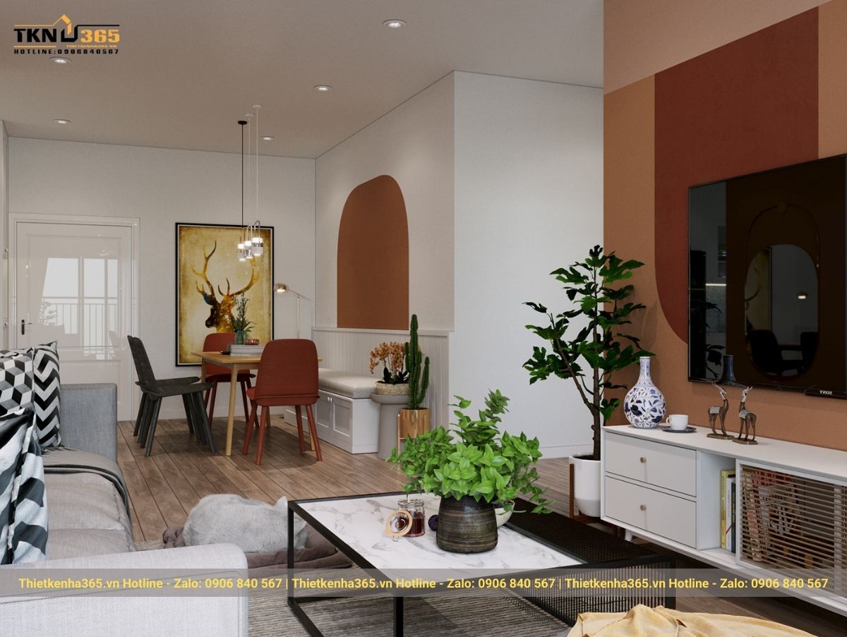 TKNT Căn Hộ Chung Cư 32 Zen Tower 3