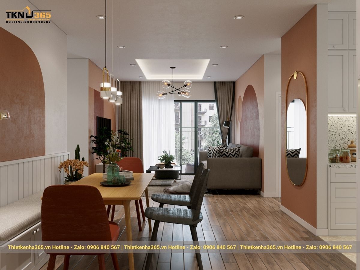 TKNT Căn Hộ Chung Cư 34 Zen Tower 5