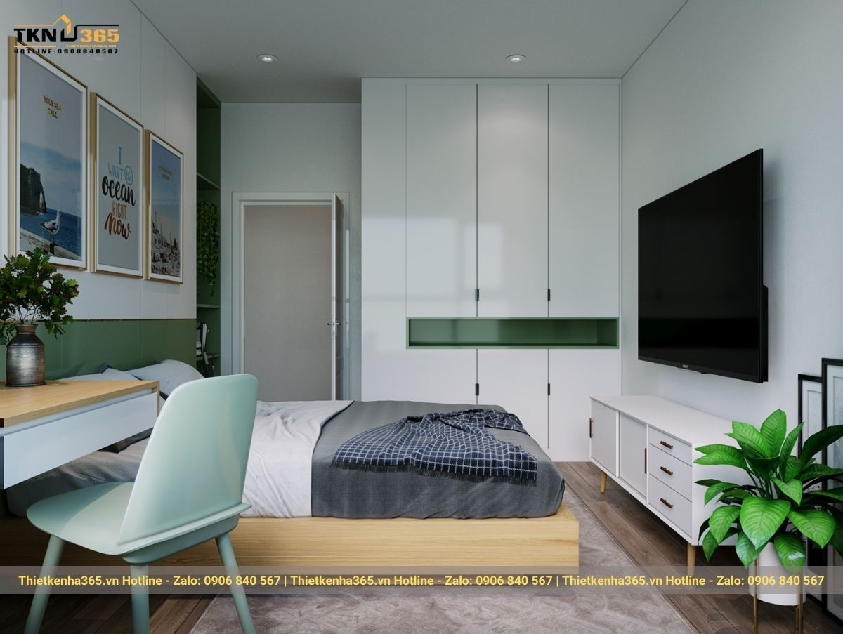 TKNT Căn Hộ Chung Cư 38 Zen Tower 9