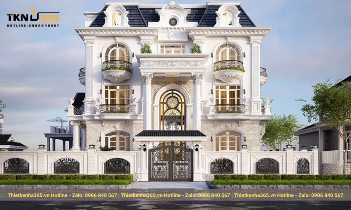 Mẫu nhà mái ngói 1 tầng đẹp