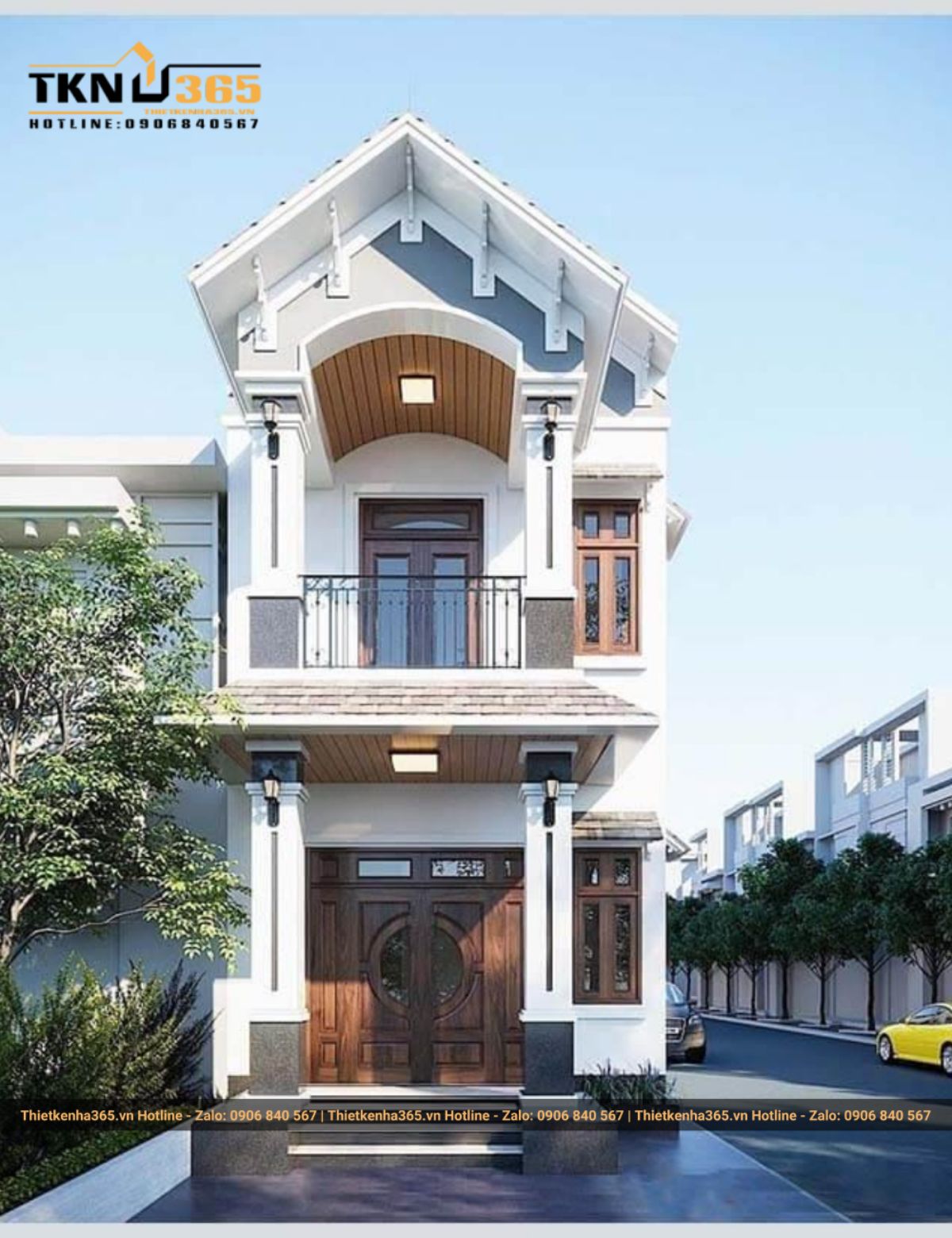 nhà mặt tiền 6m 2 tầng