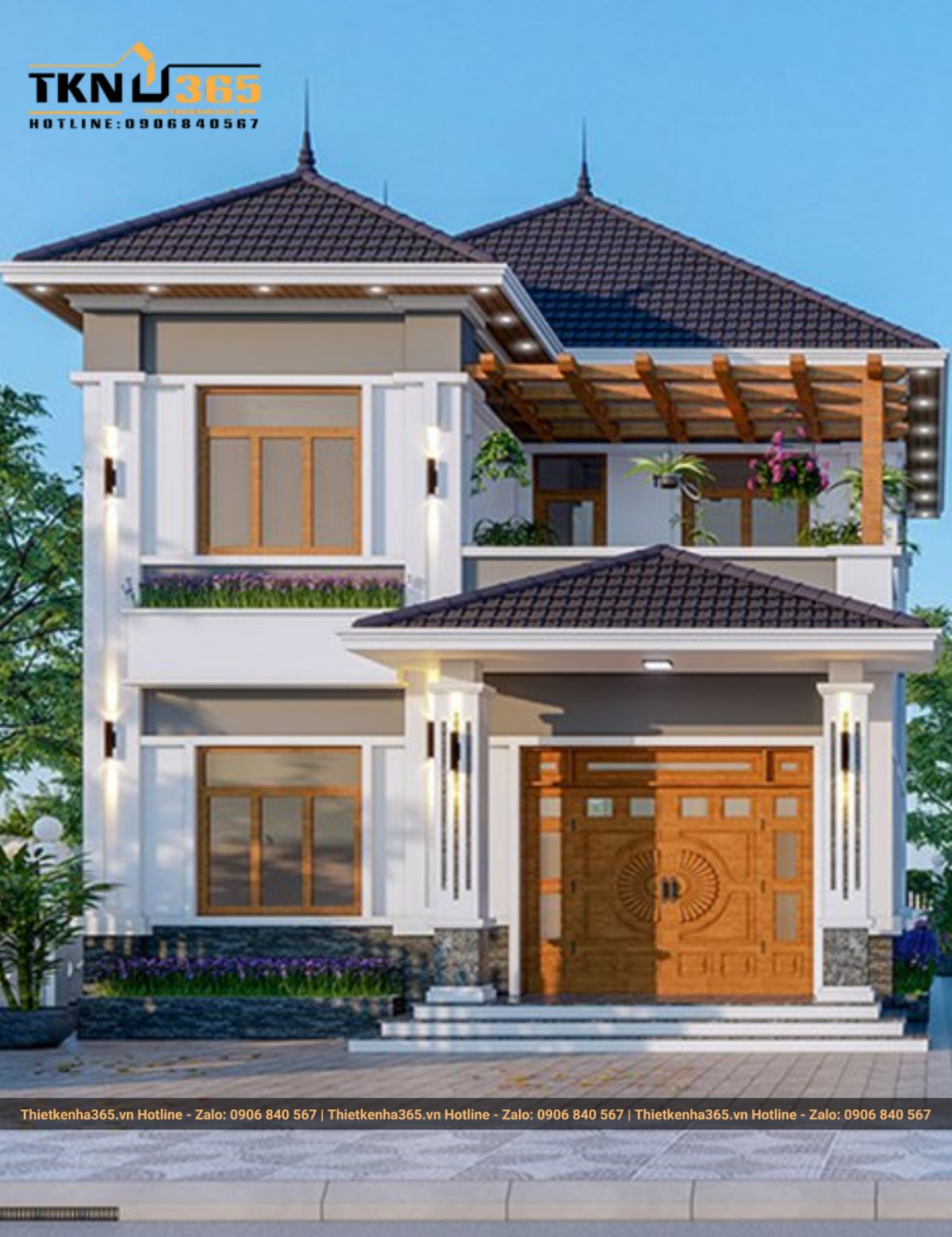 nhà mặt tiền 6m 2 tầng